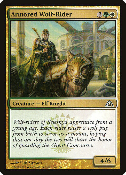Armored Wolf-Rider - Dragon's Maze - 52