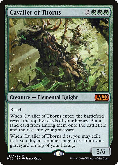 Cavalier of Thorns - Core Set 2020 - 167