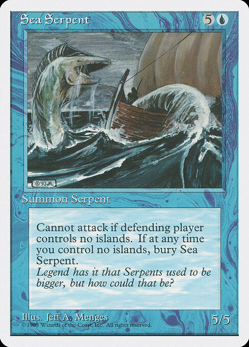 Sea Serpent - Fourth Edition - 98