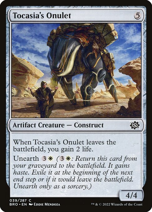 Tocasia's Onulet - The Brothers' War - 39