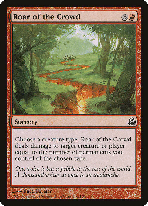 Roar of the Crowd - Morningtide - 100