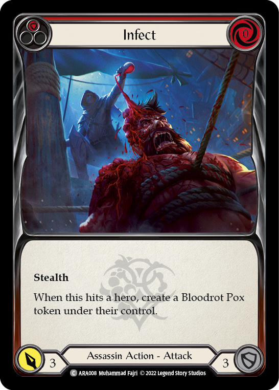 Infect (Red) [ARA008] (Outsiders Arakni Blitz Deck)