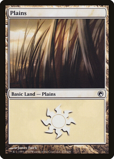 Plains - Scars of Mirrodin - 233
