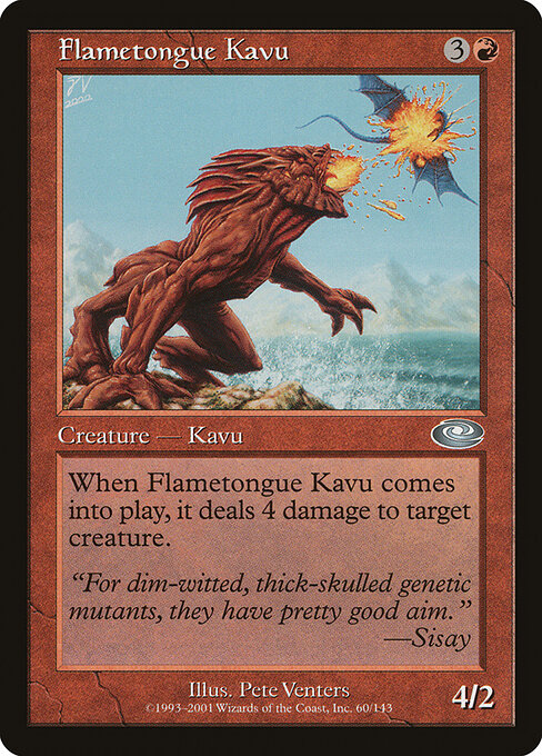 Flametongue Kavu - Planeshift - 60