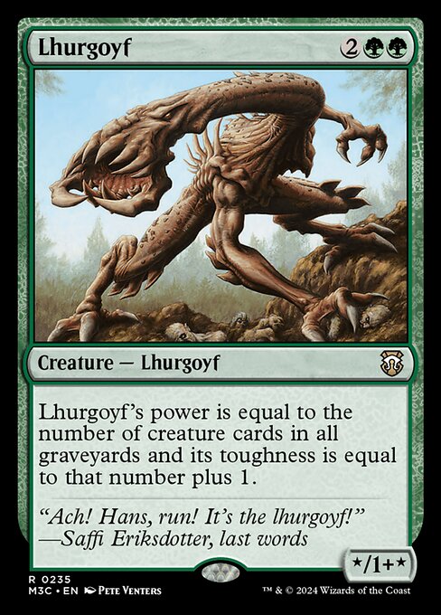 Lhurgoyf - Modern Horizons 3 Commander - 235