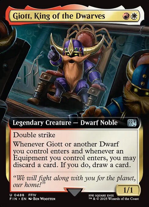 Giott, King of the Dwarves - Final Fantasy - 488