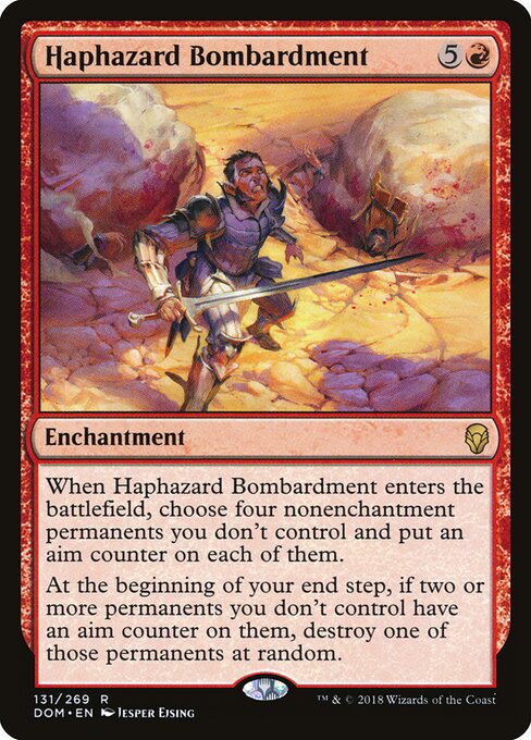 Haphazard Bombardment - Dominaria - 131