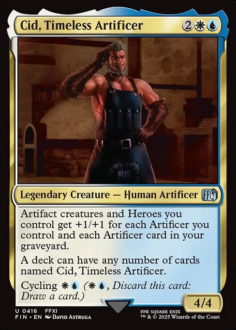 Cid, Timeless Artificer - Final Fantasy - 416