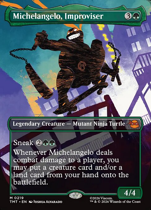Michelangelo, Improviser - Teenage Mutant Ninja Turtles - 219