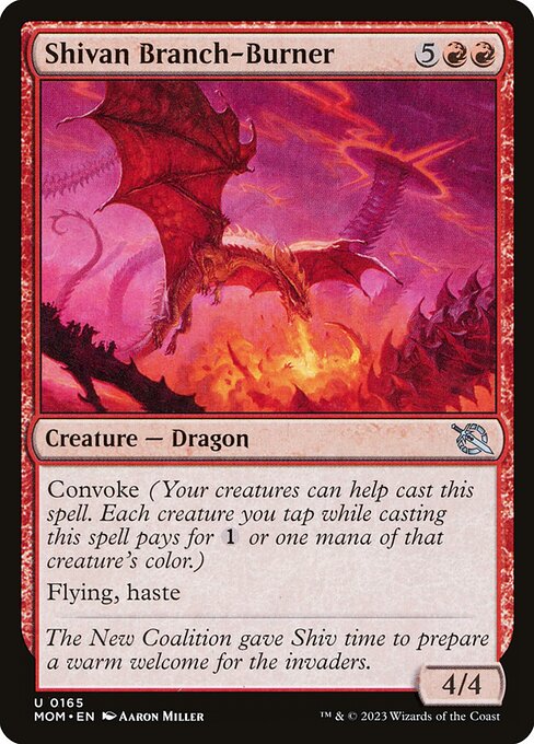 Shivan Branch-Burner - March of the Machine - 165