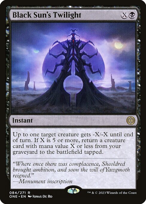 Black Sun's Twilight - Phyrexia: All Will Be One - 84