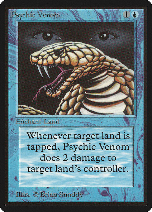 Psychic Venom - Limited Edition Beta - 76