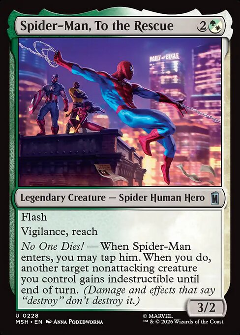 Spider-Man, To the Rescue - Marvel Super Heroes - 228