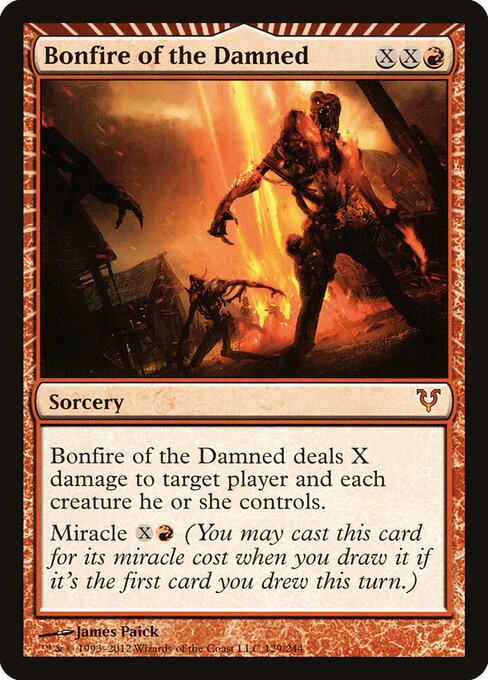 Bonfire of the Damned - Avacyn Restored - 129
