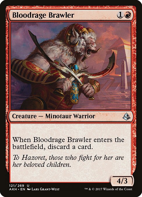 Bloodrage Brawler - Amonkhet - 121