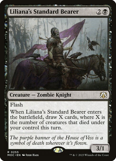 Liliana's Standard Bearer - March of the Machine Commander - 255