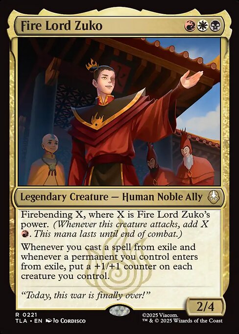 Fire Lord Zuko - Avatar: The Last Airbender - 221