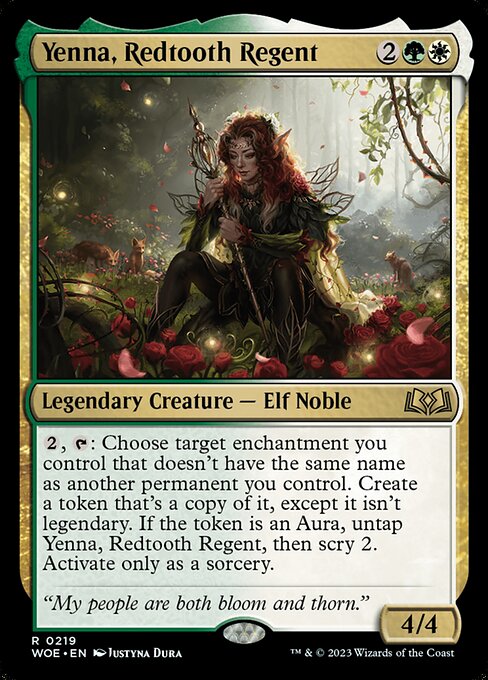 Yenna, Redtooth Regent - Wilds of Eldraine - 219