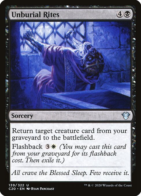Unburial Rites - Commander 2020 - 139