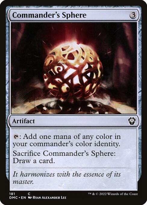 Commander's Sphere - Dominaria United Commander - 181