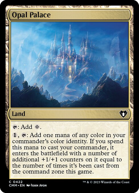 Opal Palace - Commander Masters - 422