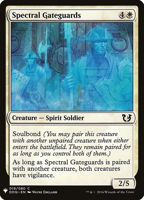 Spectral Gateguards - The List - DDQ-19