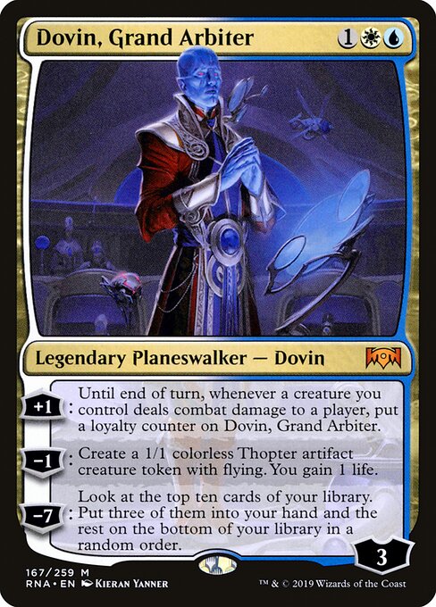 Dovin, Grand Arbiter - Ravnica Allegiance - 167