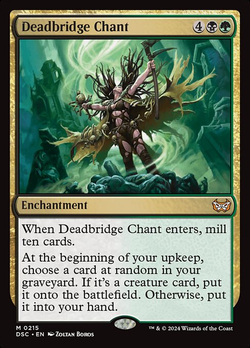 Deadbridge Chant - Duskmourn: House of Horror Commander - 215