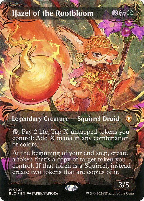 Hazel of the Rootbloom - Bloomburrow Commander - 102