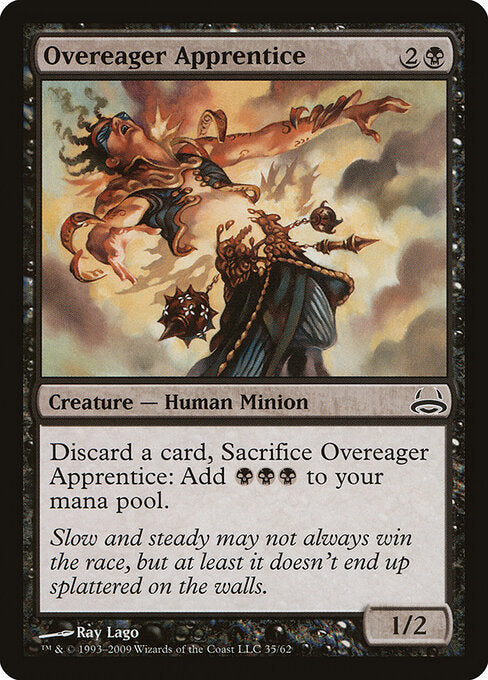 Overeager Apprentice - Duel Decks: Divine vs. Demonic - 35