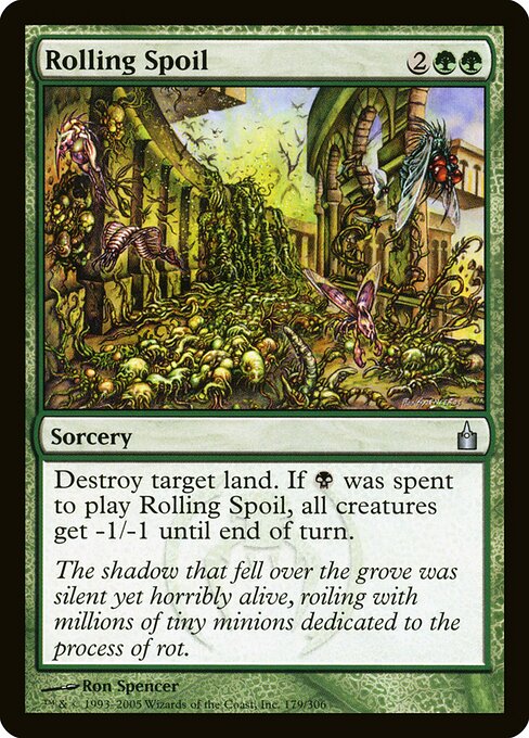 Rolling Spoil - Ravnica: City of Guilds - 179