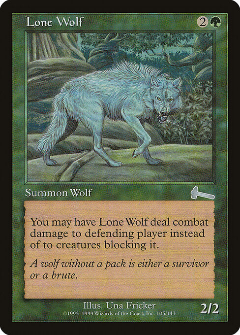 Lone Wolf - Urza's Legacy - 105