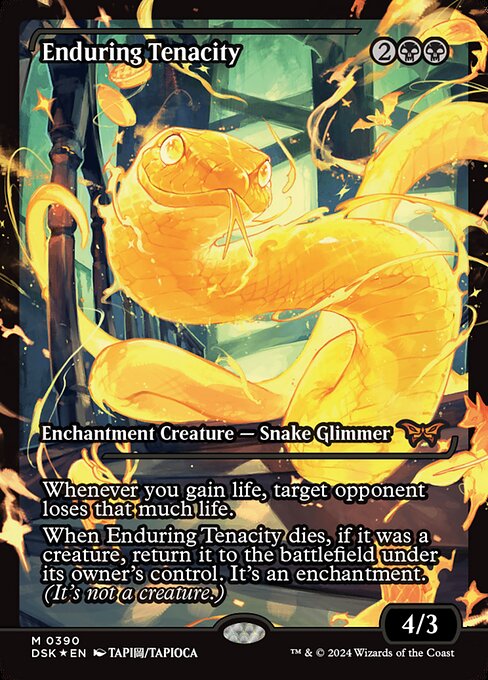 Enduring Tenacity - Duskmourn: House of Horror - 390