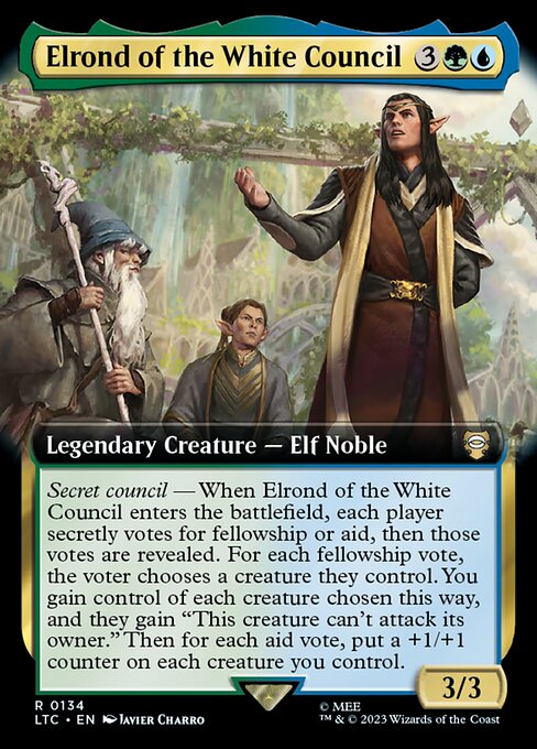 Elrond of the White Council - Tales of Middle-earth Commander - 134