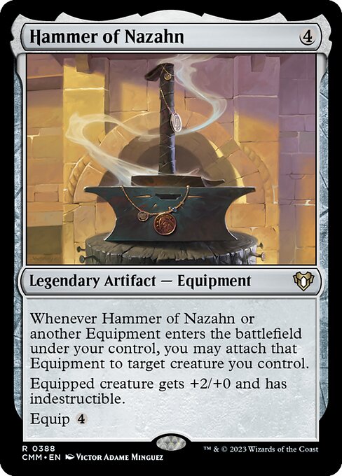 Hammer of Nazahn - Commander Masters - 388