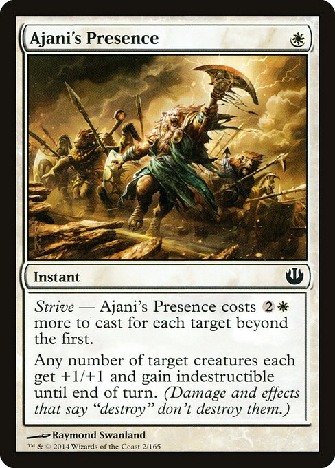 Ajani's Presence - Journey into Nyx - 2
