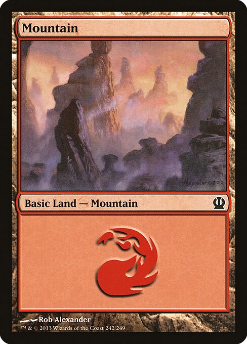 Mountain - Theros - 242