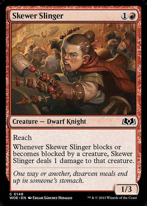 Skewer Slinger - Wilds of Eldraine - 149