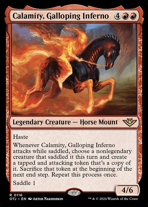 Calamity, Galloping Inferno - Outlaws of Thunder Junction - 116
