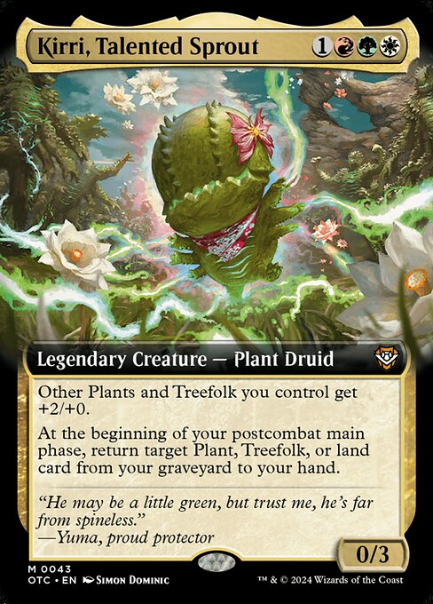 Kirri, Talented Sprout - Outlaws of Thunder Junction Commander - 43