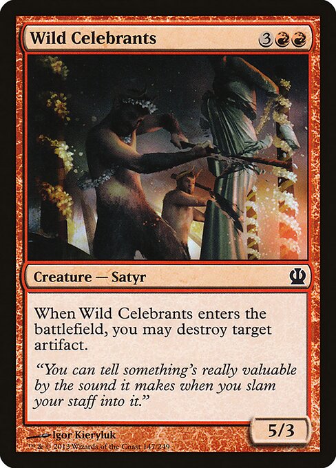 Wild Celebrants - Theros - 147