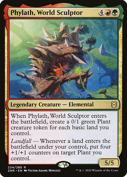 Phylath, World Sculptor - Zendikar Rising - 234