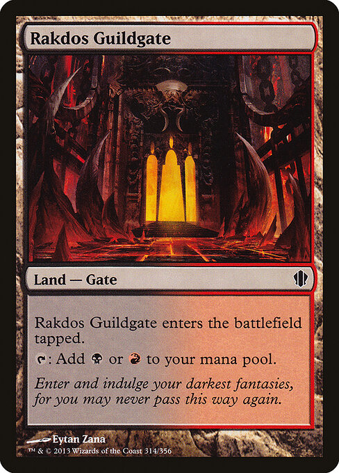 Rakdos Guildgate - Commander 2013 - 314