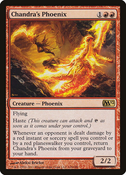 Chandra's Phoenix - Magic 2012 - 126