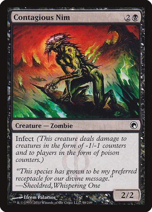 Contagious Nim - Scars of Mirrodin - 58