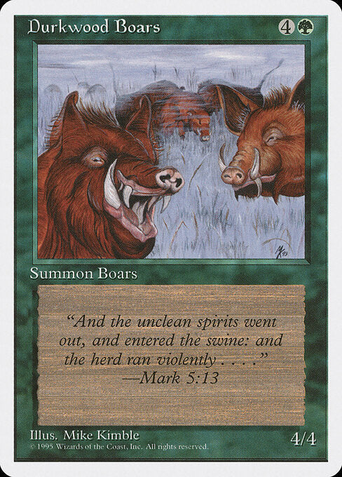 Durkwood Boars - Fourth Edition - 241