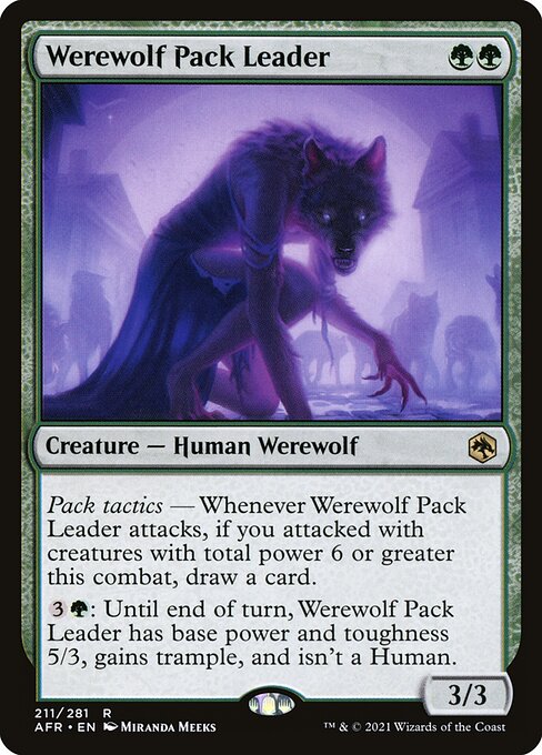 Werewolf Pack Leader - Adventures in the Forgotten Realms - 211