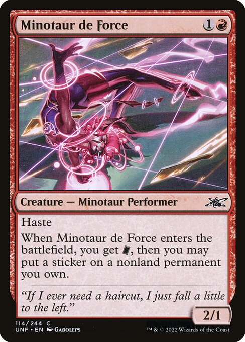 Minotaur de Force - Unfinity - 114
