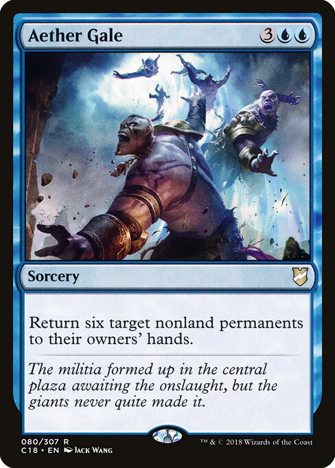 Aether Gale - Commander 2018 - 80