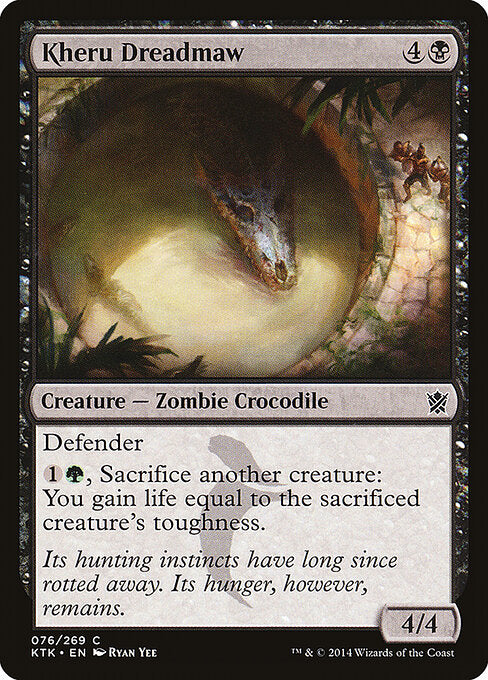 Kheru Dreadmaw - Khans of Tarkir - 76